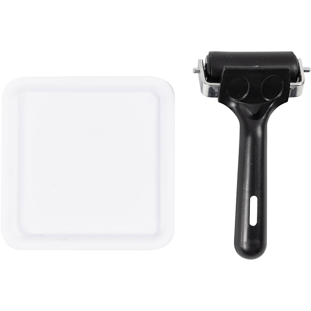 Creativ company toolkit for linocut, w: 6 cm, dim 12x12 cm, 1 box