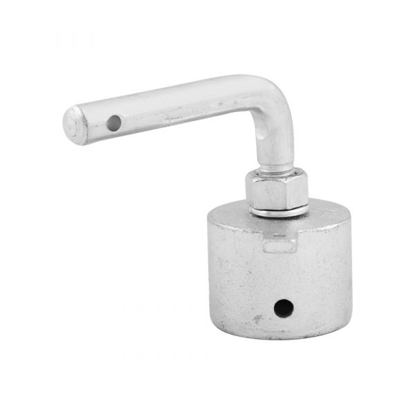 End piece straight hook (43 mm.)