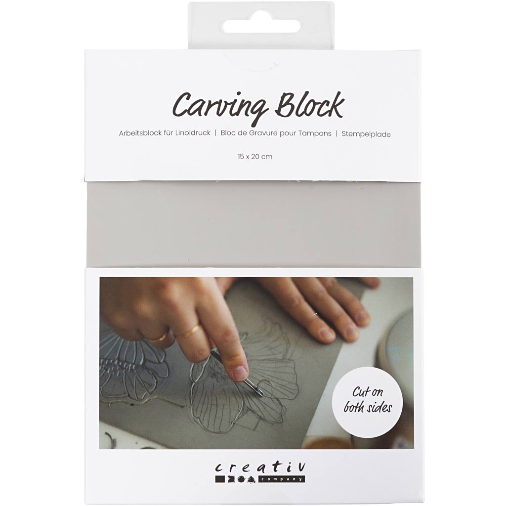 Creativ company stamp blocks, sheet 15x20 cm, light gray, 1 piece