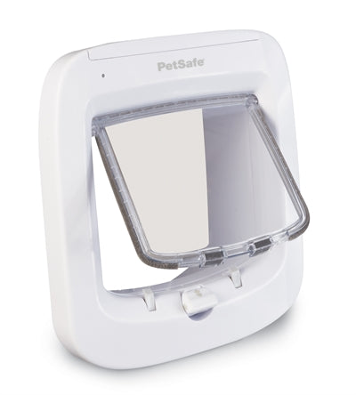 Petsafe cat flap microchip white
