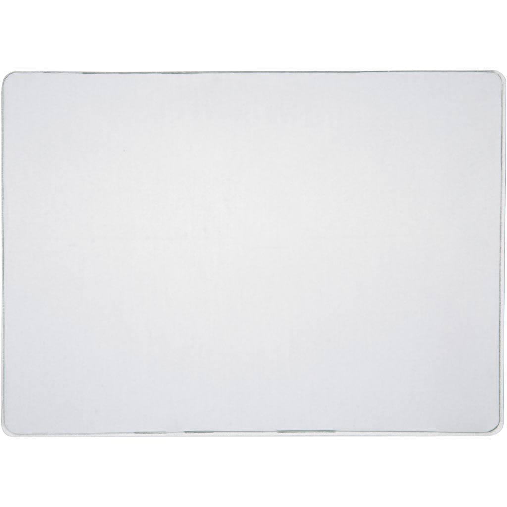Creativ company money printing plate, size 12.7x17.8x1 cm, matt transparent, 10 pieces in a box