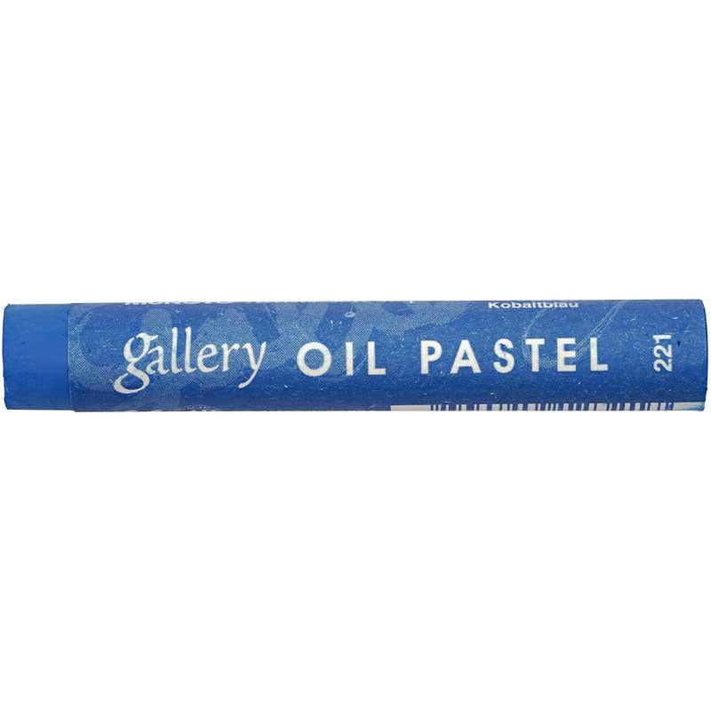 Mungyo gallery oil pastel premium, l: 7 cm, thickness 11 mm, cobalt blue (221), 6 pieces 1 box