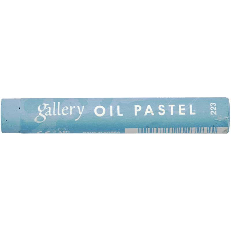 Mungyo gallery oil pastel premium, l: 7 cm, thickness 11 mm, turquoise blue (223), 6 pieces 1 box