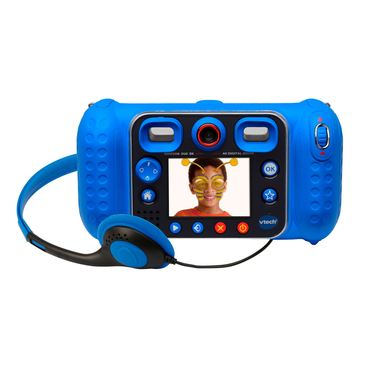 Vtech Kidizoom Duo DX Kinderkamera Blau 4-Stück
