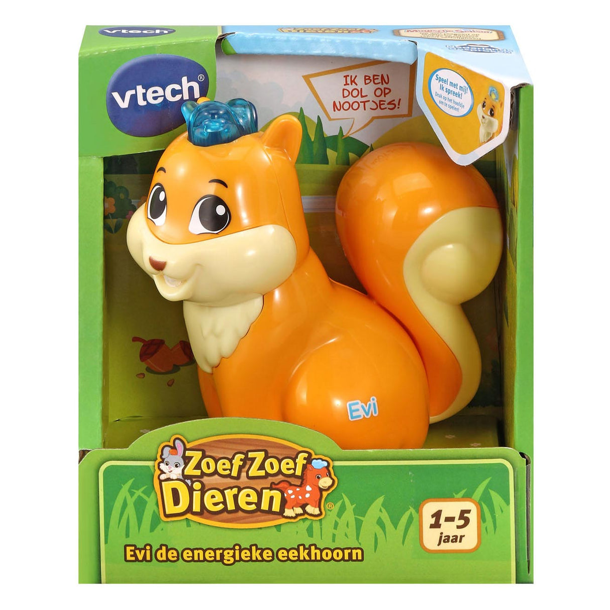 VTech Zoef Zoef Dieren Evi Det energiske egern