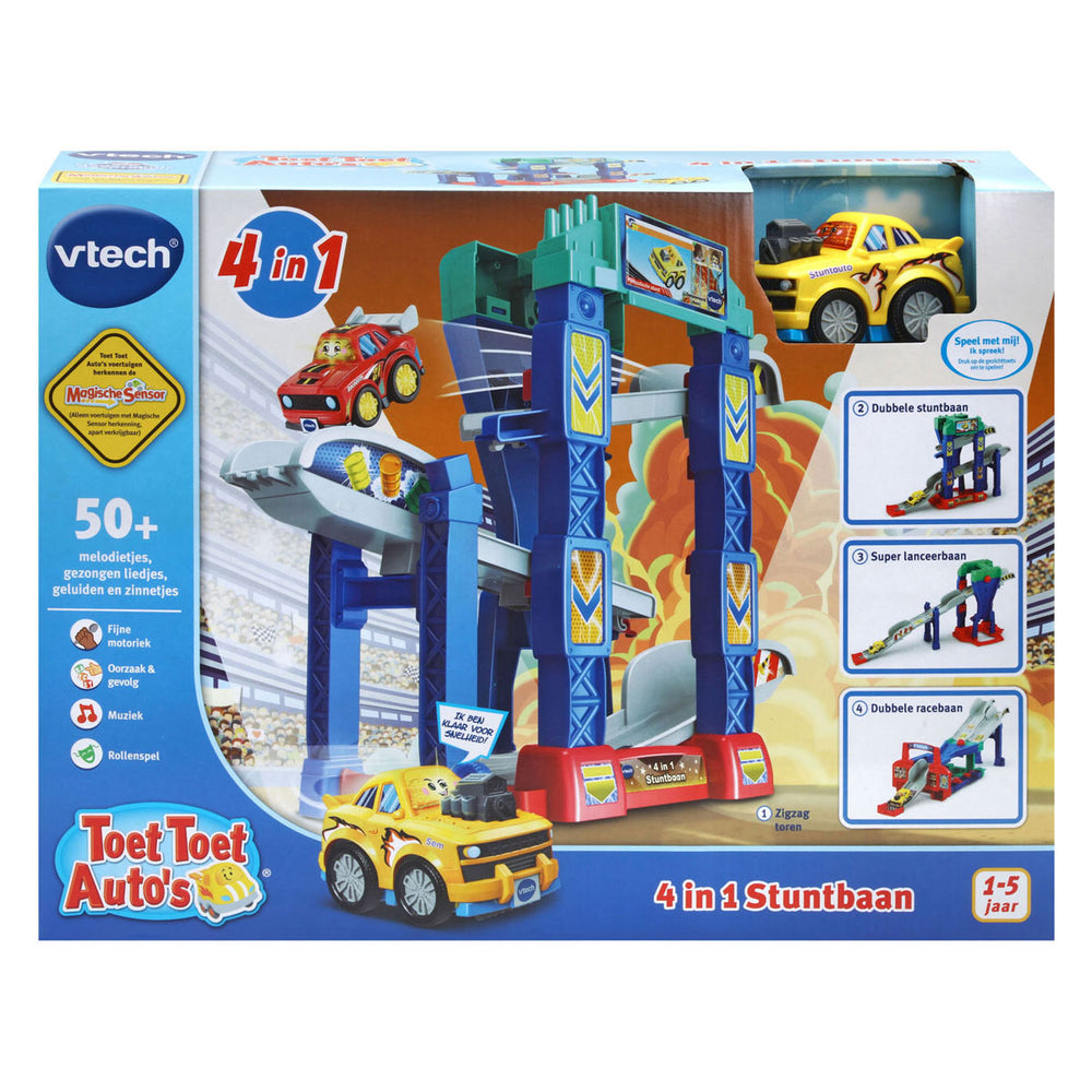 Vtech Toet Cars - 4in1 Stuntbaan