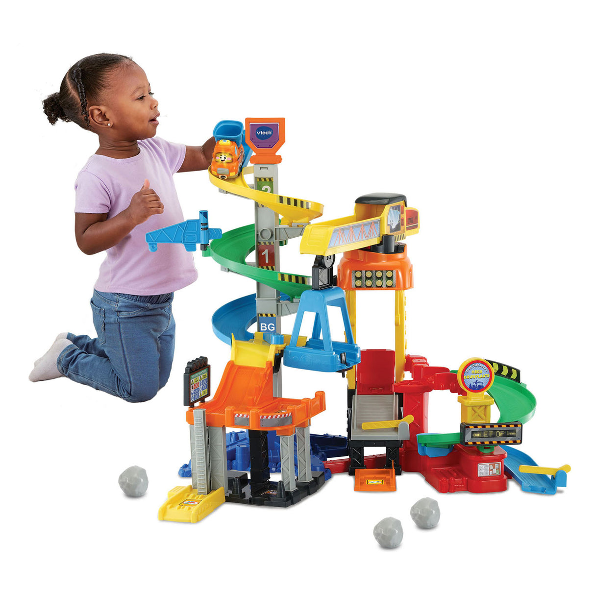 Vtech Toet Toet Cars Mega Construction Site