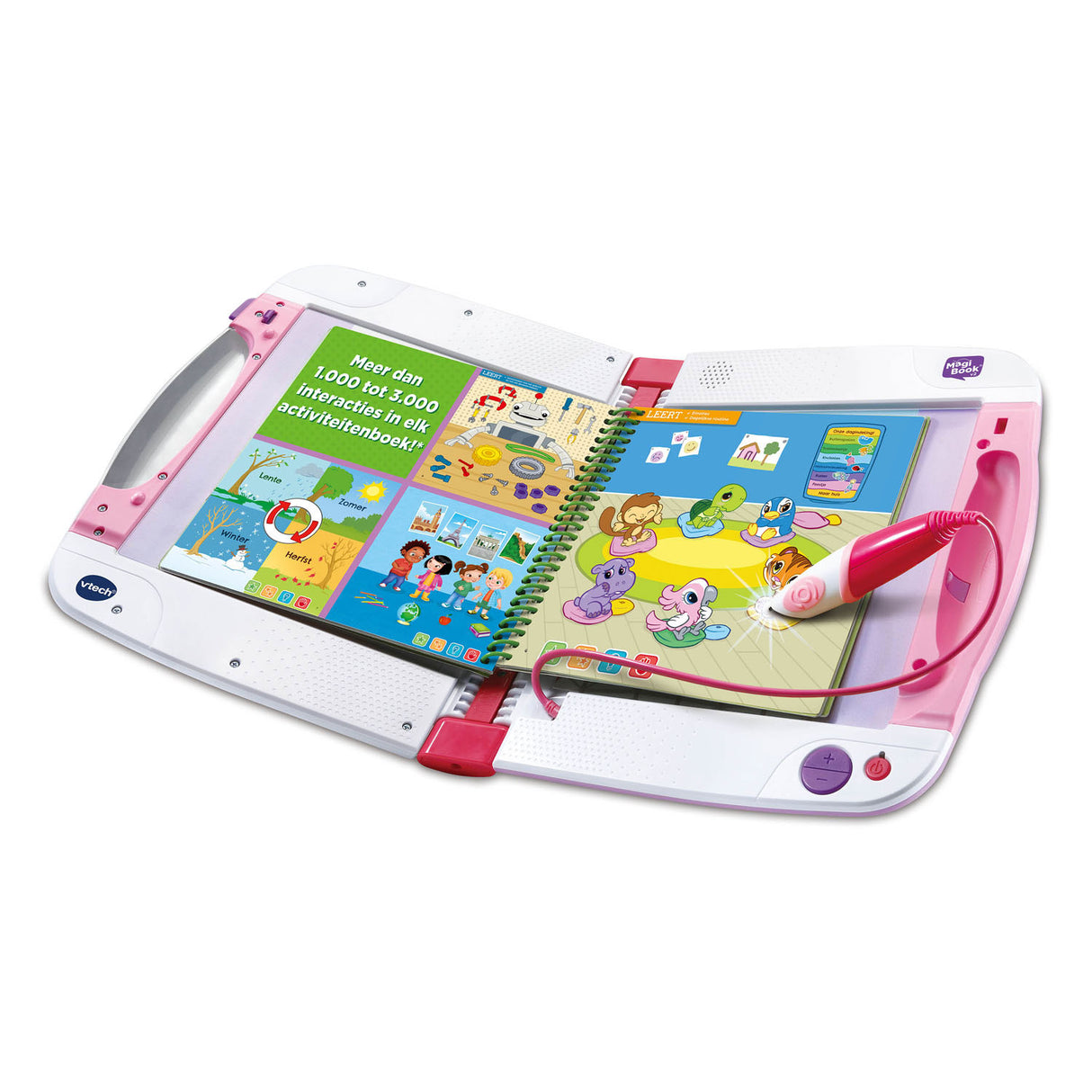 Vtech magibook startset rosa med demobok