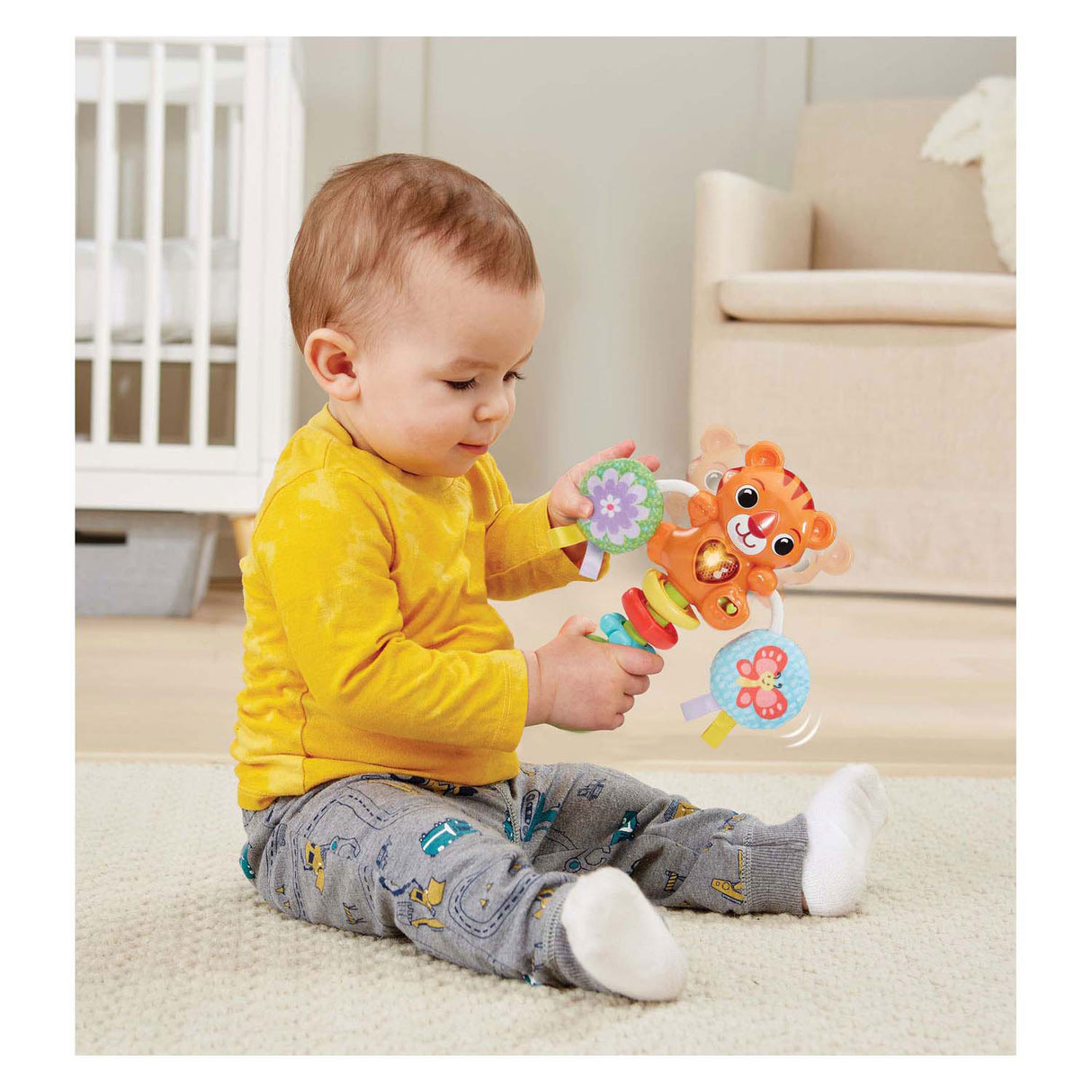 Vtech mažylis tigrinis barškutis | 2 vnt