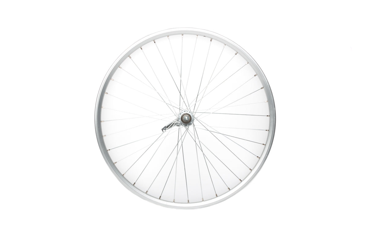 rear wheel 26x1.75 (559) rodi-freeway silver high aluminum rim kt brake hub