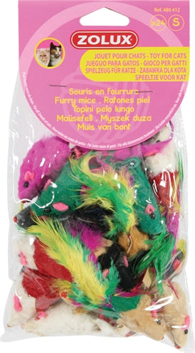 Zolux котешки играчки козина мишка