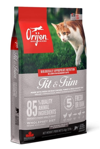 Orijen ganze Beute -Fit -Trim -Katze