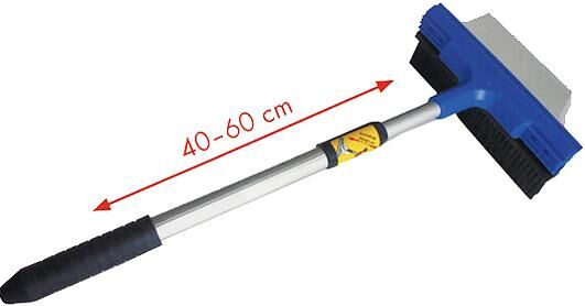 Sudpfalzwerkstatt snow hand sweeper whisks telescope l= 40-60cm