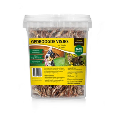 Utopía pescado seco para perros y gatos