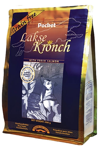 Kronch 76% salmon snacks pockets