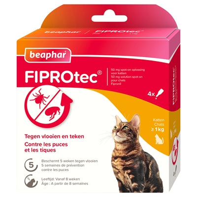Beaphar Fiprotec Cat contra ticks de pulgas