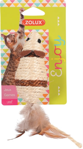 Zolux Sisal Muis Asorti