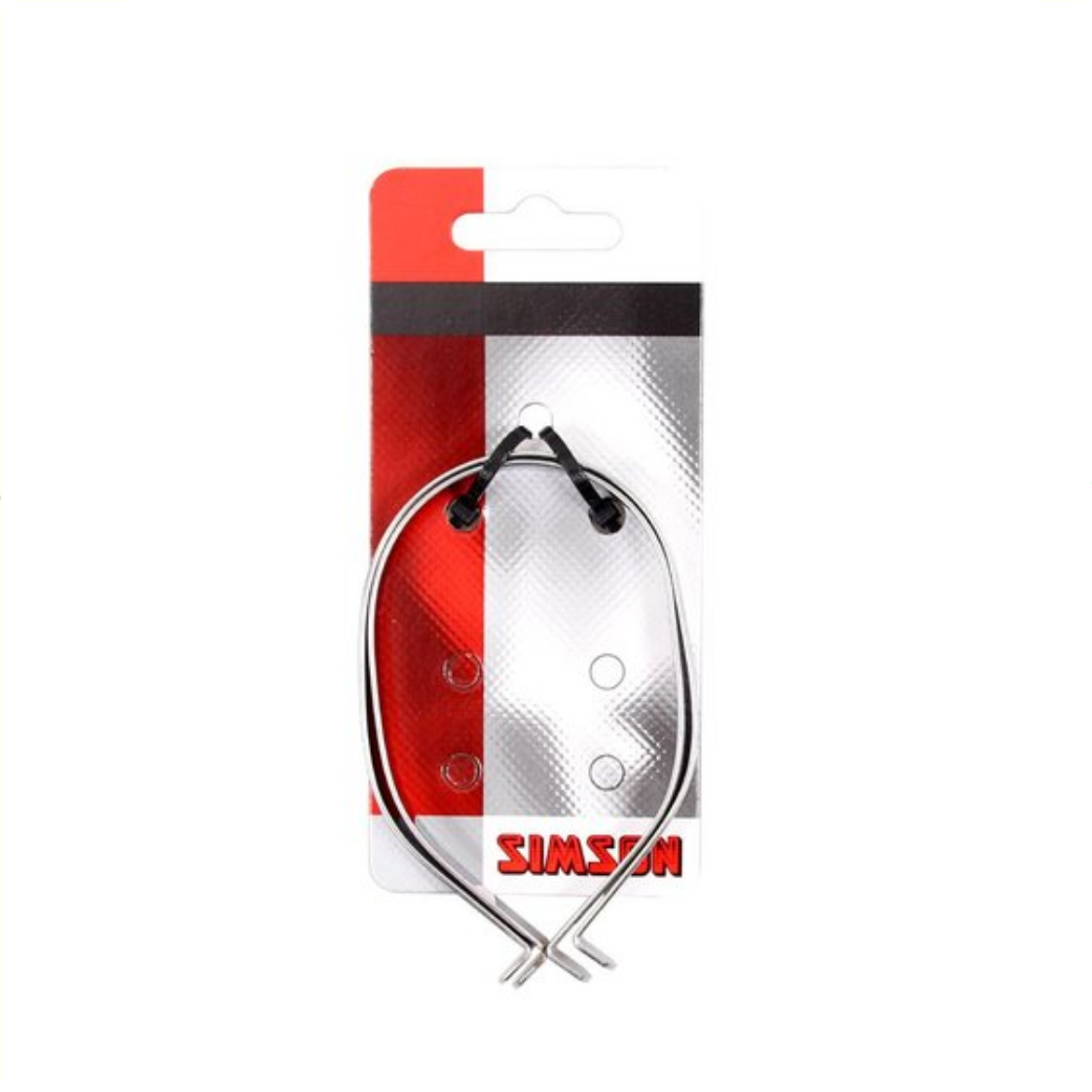 Simson trouser clamps stainless steel