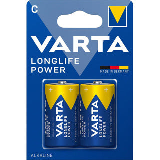 Varta battery longlife power - high energy power baby longlife 2-pack blister c