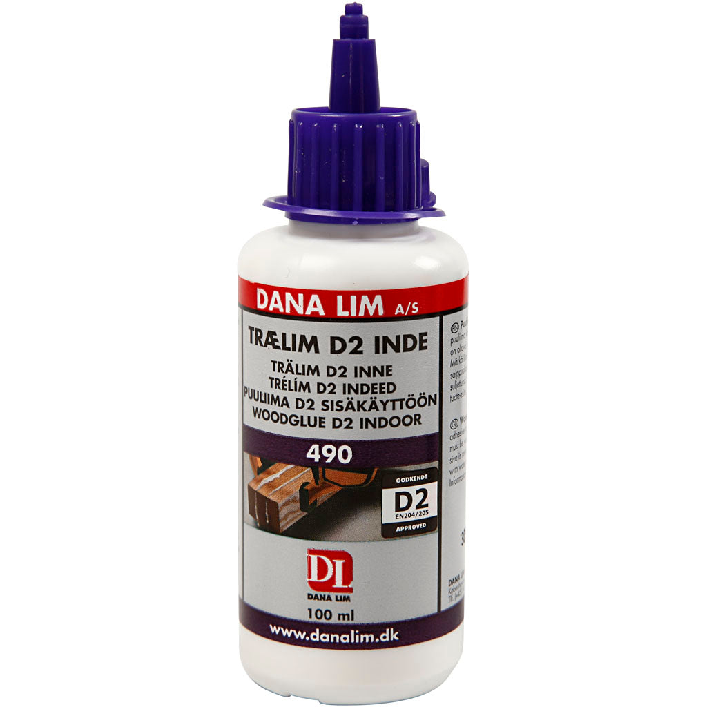 Dana houtlijm d2, 100 ml 1 fles