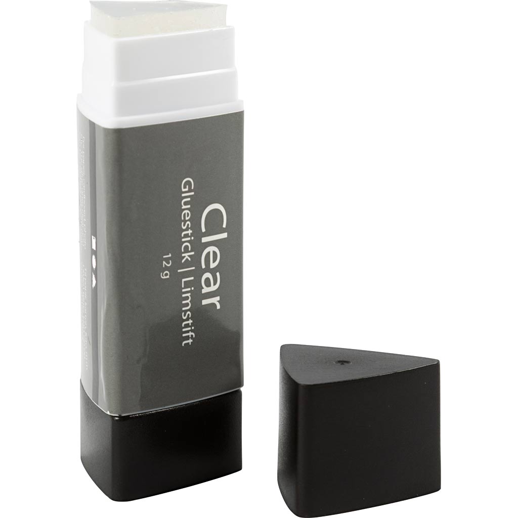 Creativ company transparent glue stick, 12 gr, 1 piece