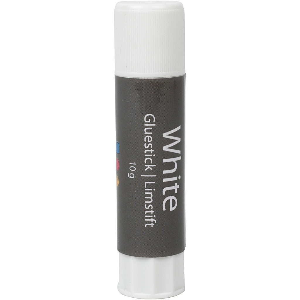Creativ company white glue stick, round, 10 g, 1 piece