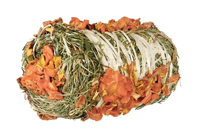 Trixie Hooibaal con calabaza y zanahoria