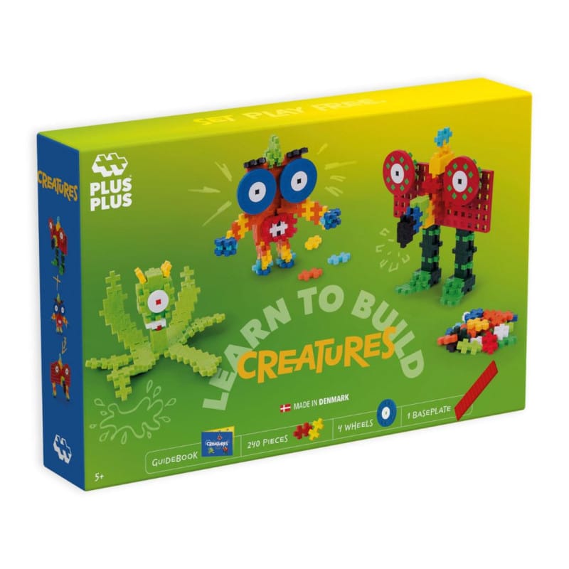 Brand unit plus plus learn to build monsters 240 pieces