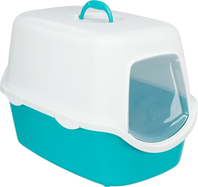 Trixie Cat Litter Box Vico Turquoise White