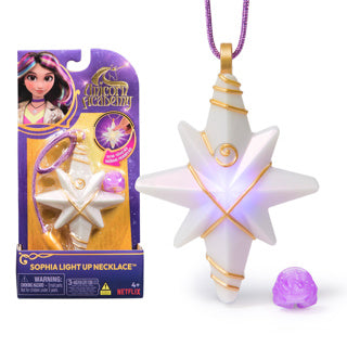 Unicorn academy light-up necklace and ring