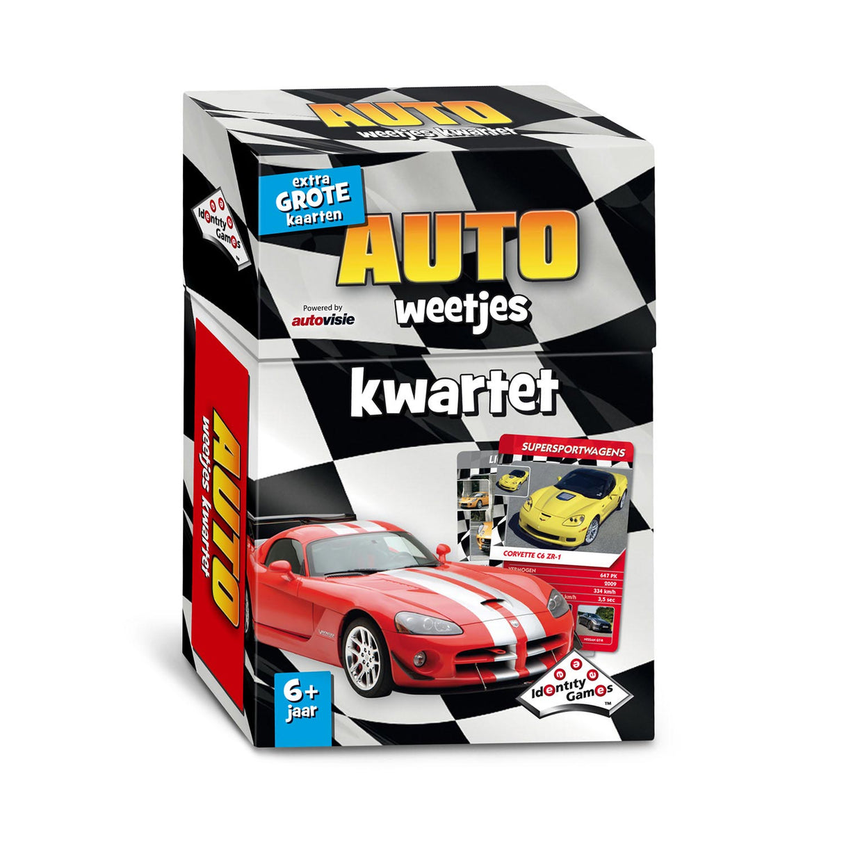 Identitätsspielautos Fakten Quartett