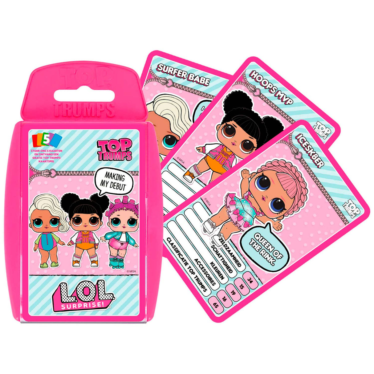 Giochi di identità Top Trumps Surprish Card Game