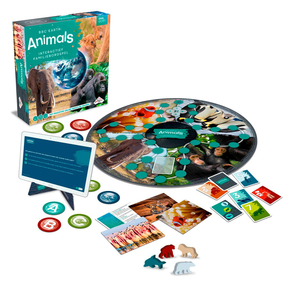 Identity games bbc earth animals interactive family board game