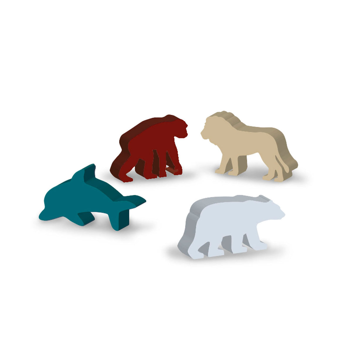 Identity games bbc earth animals interactive family board game