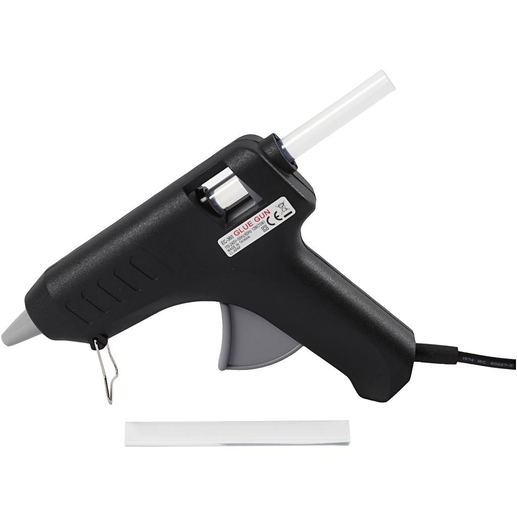 Creativ company maxi glue gun, 130 °c - low temperature, approx. 150 cm cord, EU, 1 piece