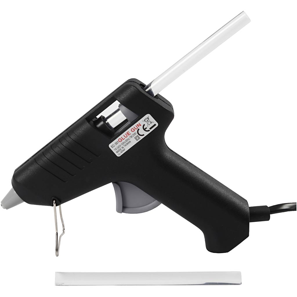 Creativ company mini glue gun, 170 °c - high temperature, approx. 150 cm cord, EU, 1 piece