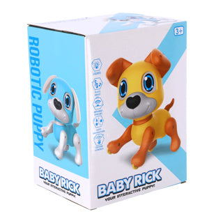 No brand robot dog function baby rick blue