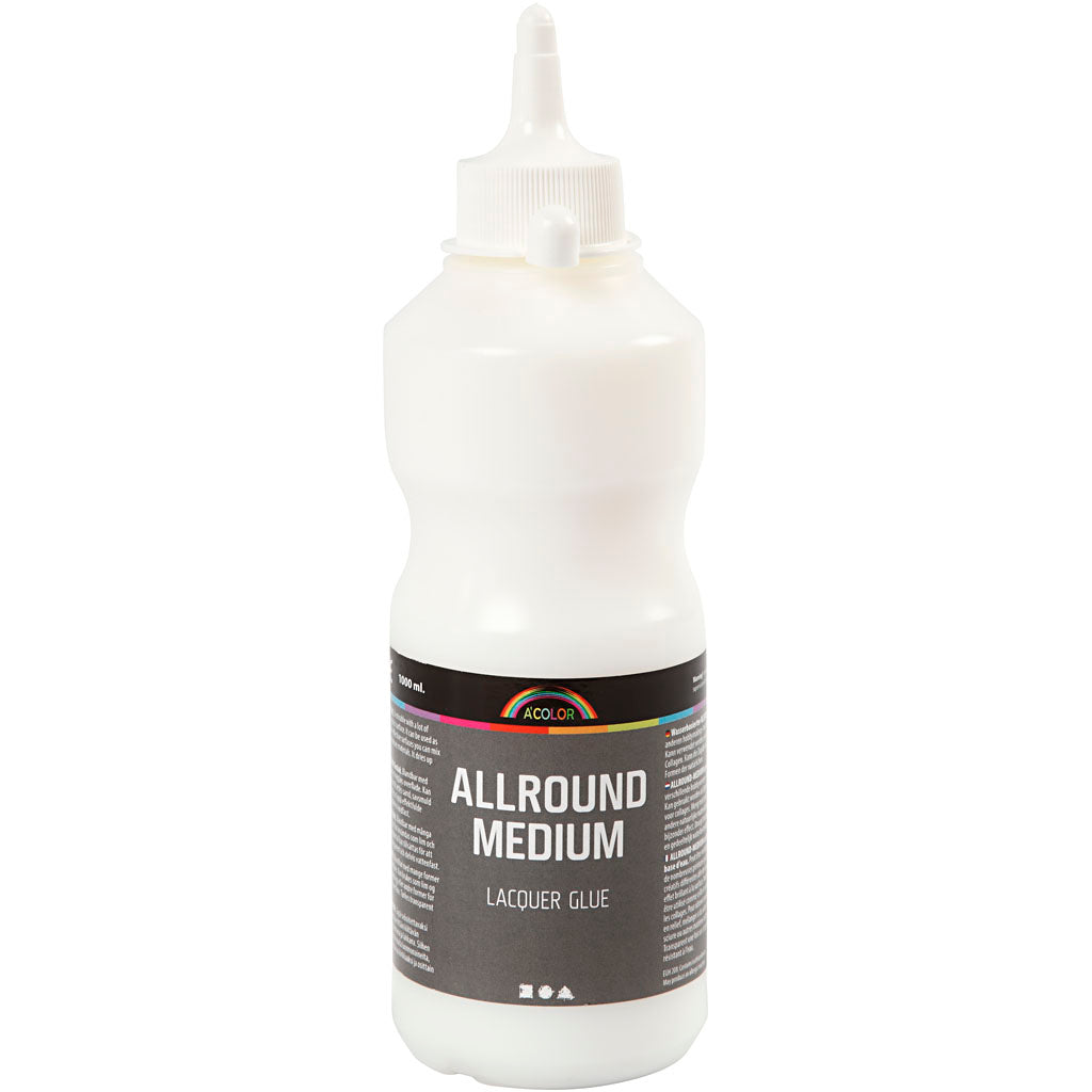 A-color all-round medium adhesive lacquer, 500 ml 1 bottle