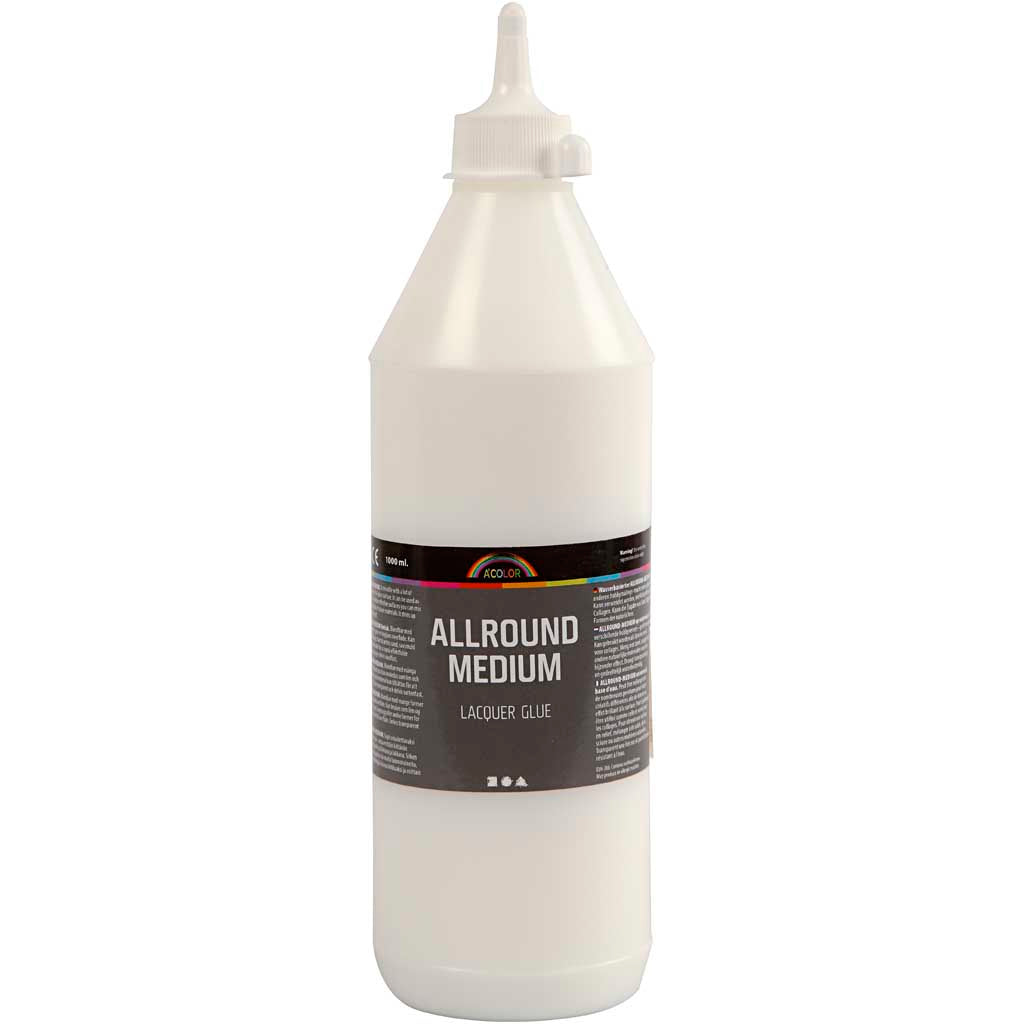 A-color all-round medium adhesive lacquer, 1000 ml 1 bottle