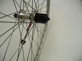 Rear wheel 26 (559) zac19 cassette 8 9sp qr silver