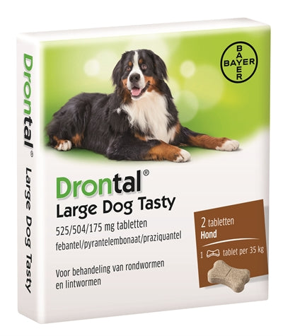 Bayer Drontal tasty deworming dog