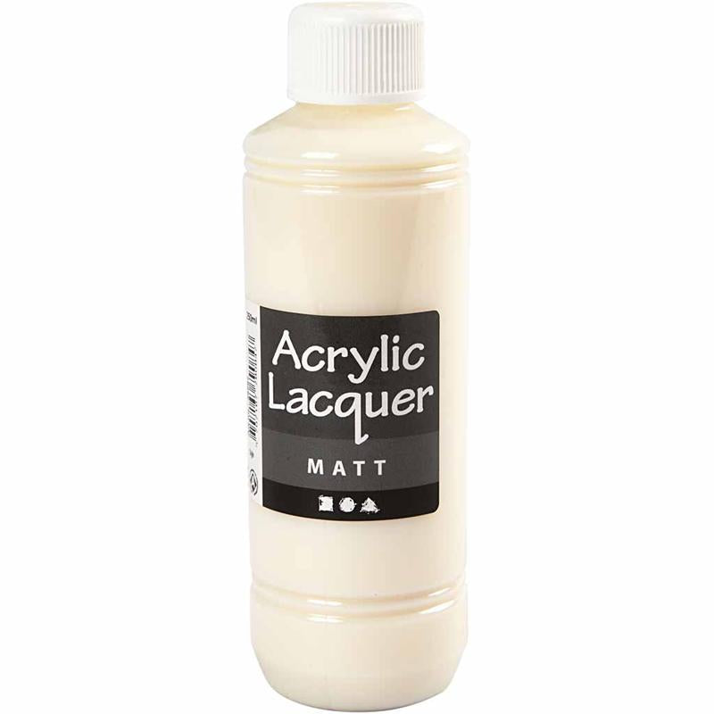 Creativ company acrylic lacquer, matt, 250 ml 1 bottle