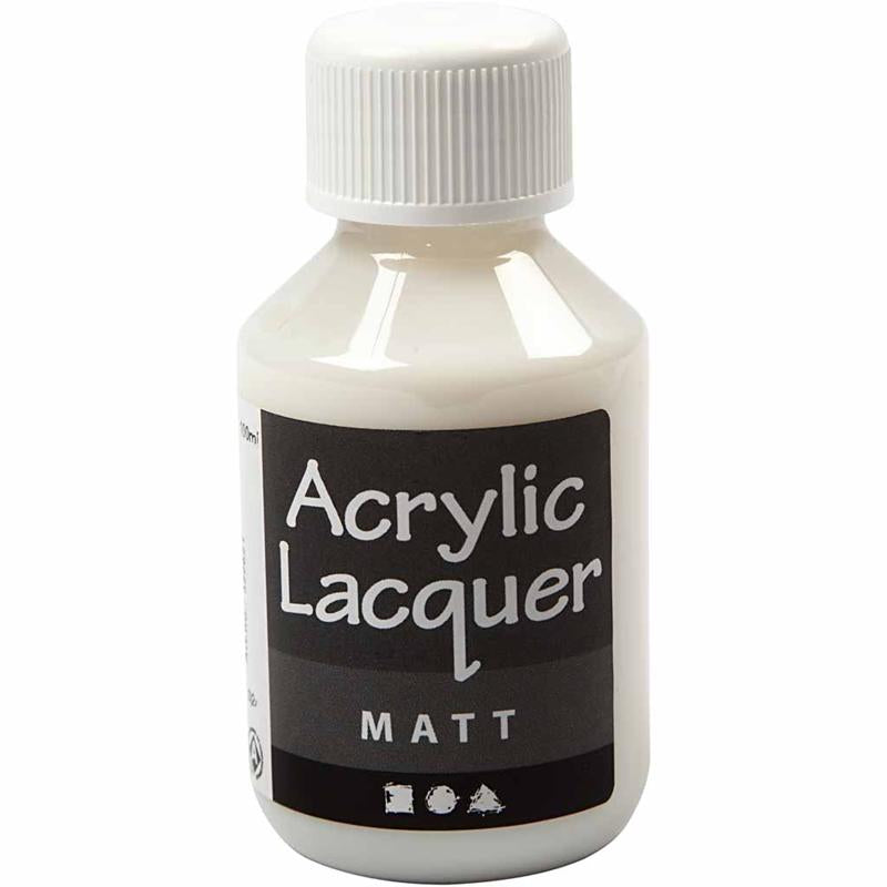 Creativ company acrylic lacquer, matt, 100 ml 1 bottle