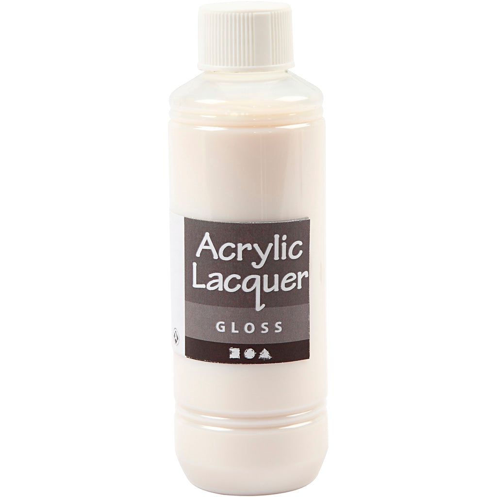 Creativ company acrylic lacquer, glossy, 250 ml 1 bottle