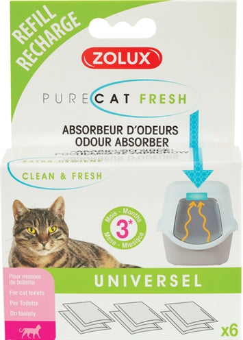 Zolux Clean fresh universal filter litter box