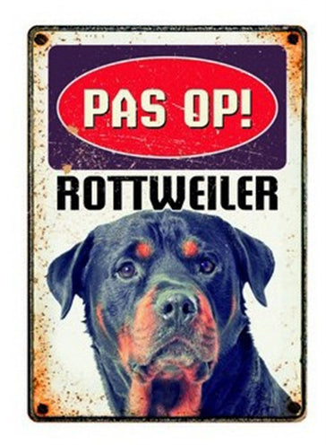 Aperçu des cadeaux waakkord blik rottweiler