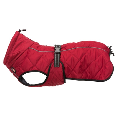 Trixie Dog coat minot red