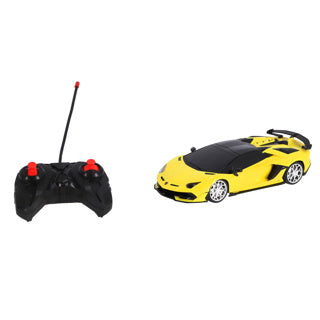 Kool speed radio controlled car lamborghini 1:24 aventador svj roadster yellow