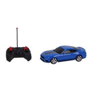 Kool speed radio controlled car ford 1:24 mustang mach 1 blue