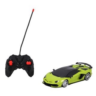 Kool speed radio controlled car lamborghini 1:24 aventador svj roadster neon green